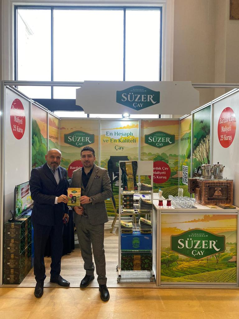 Süzer Çay A.Ş. exhibited a presence under the roof of Başarslan Holding at TÜRSAD Meeting.